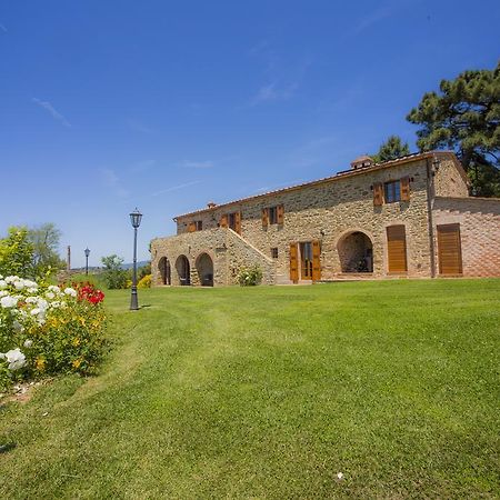 Tenuta Angelici Winery Casa Contea With Pool And Panoramic Pool Cortona Villa Terontola Camera foto