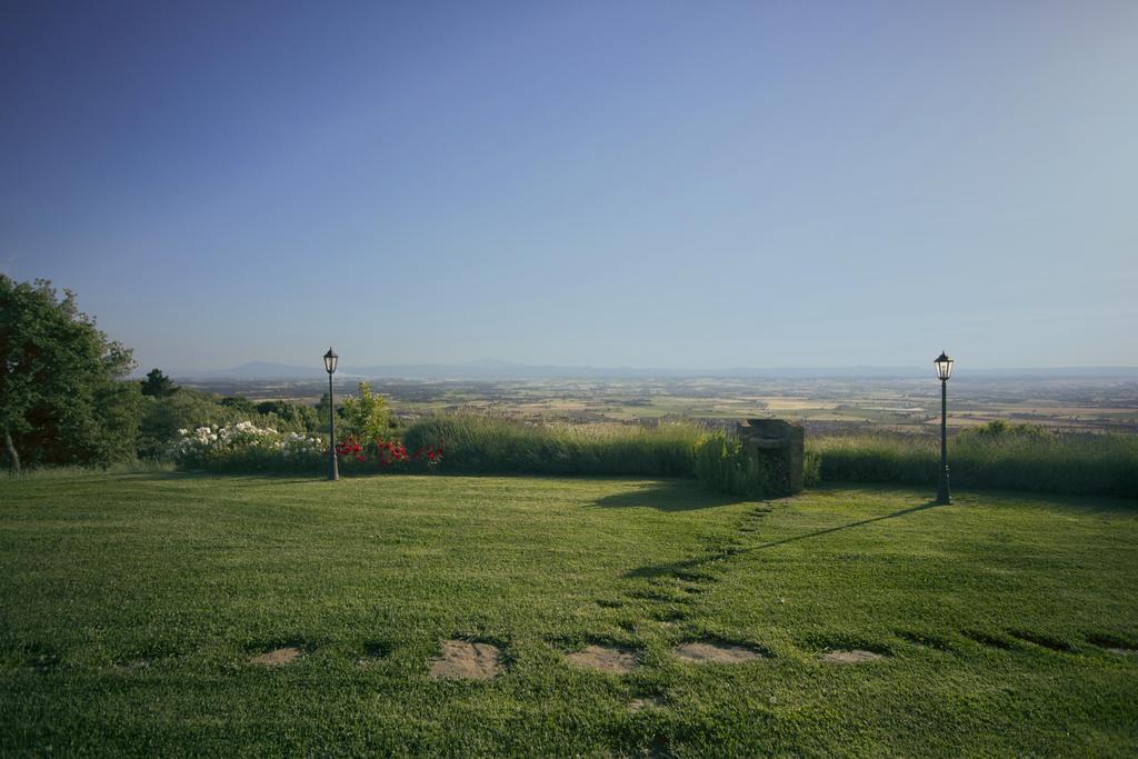 Tenuta Angelici Winery Casa Contea With Pool And Panoramic Pool Cortona Villa Terontola Camera foto