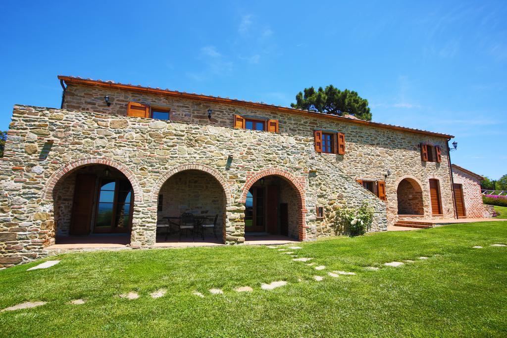 Tenuta Angelici Winery Casa Contea With Pool And Panoramic Pool Cortona Villa Terontola Camera foto